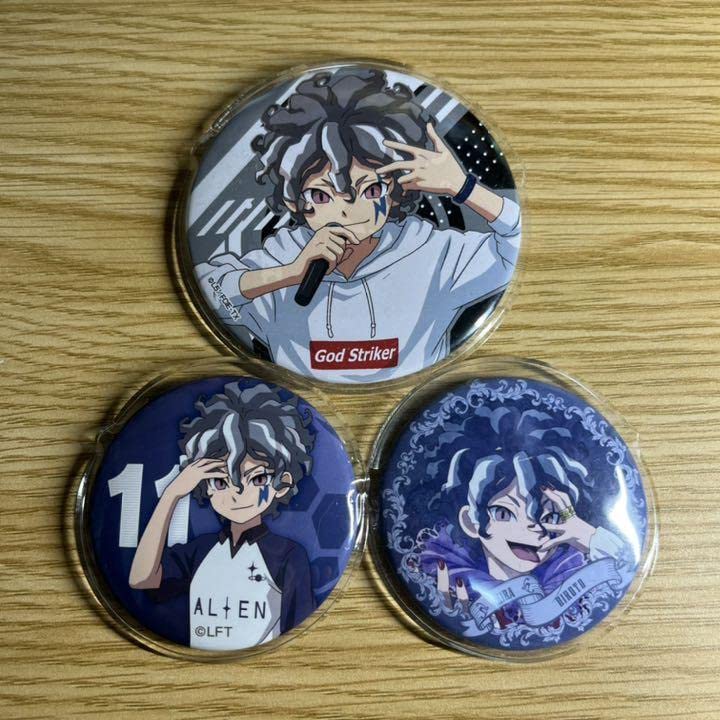 PRIROLL プリロール 缶バッジ イナズマイレブン イナイレ 灰崎 ヒロト